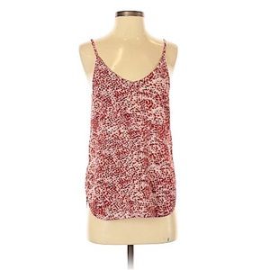 Octavia Red Leopard Print Top